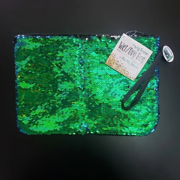 Flip my Sequins Wet/Dry Bikini Bag - Picture 1 of 4